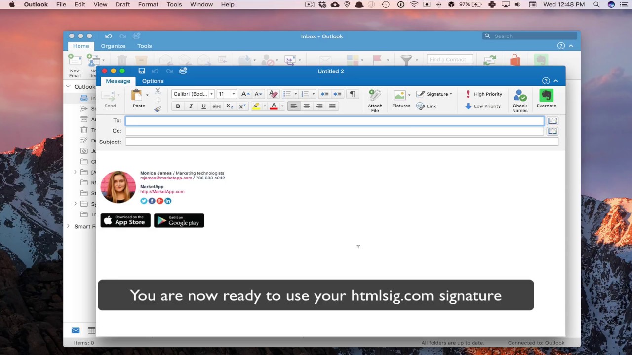 How to add signature in gmail